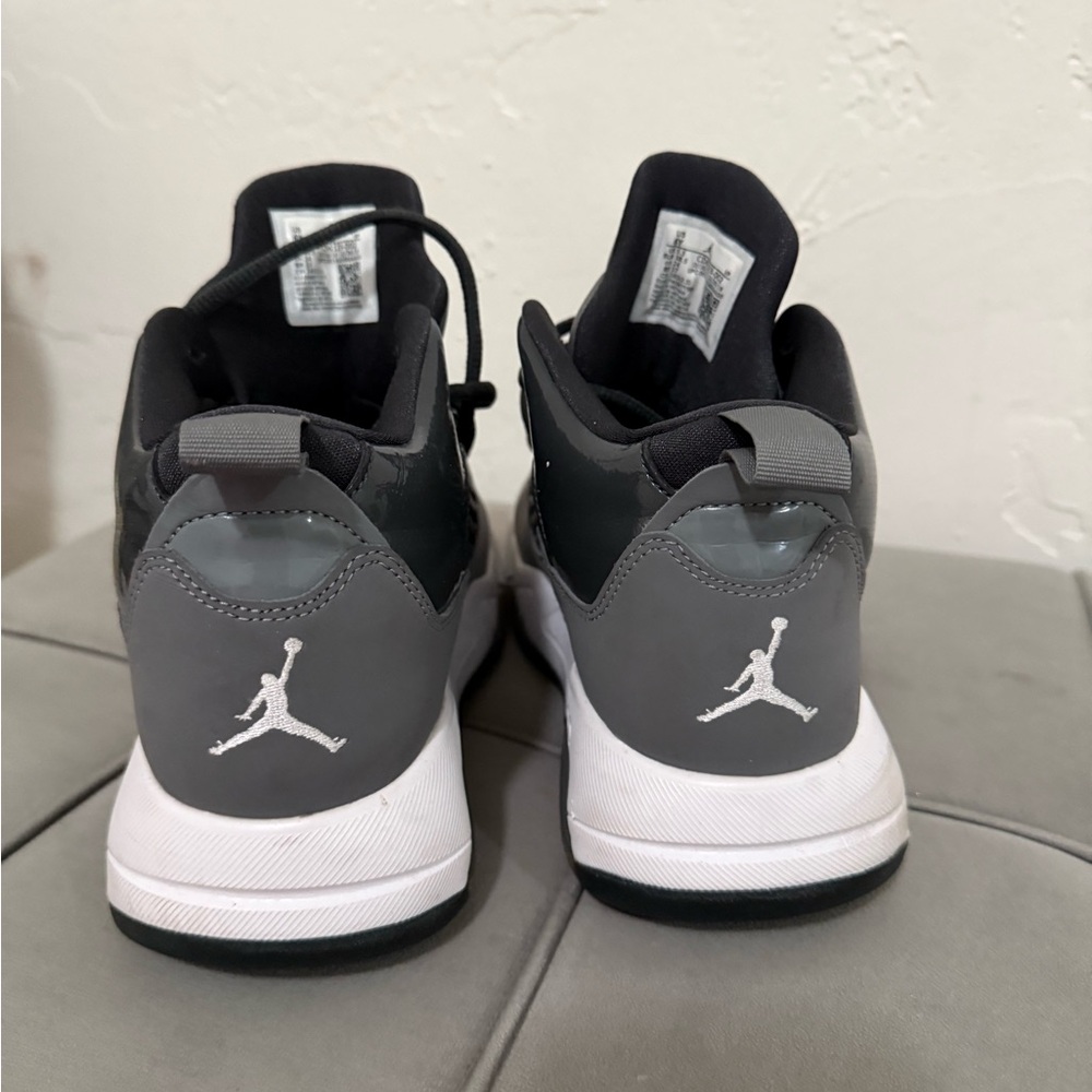 Jordan Men's Charcoal and White Sneakers UK 5.5 EVR 38.5 BR 37